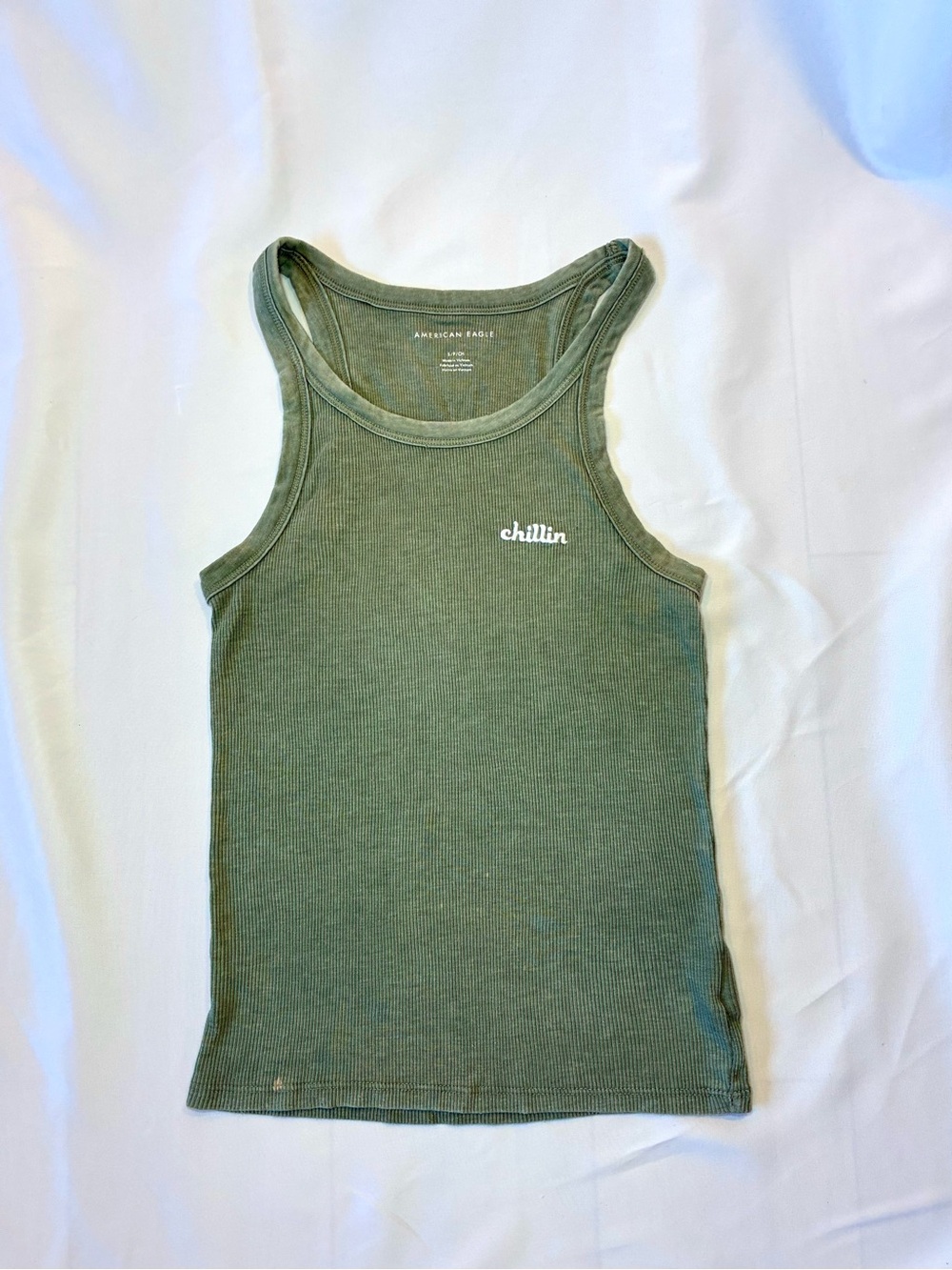 American Eagle Distressed Tank Top
